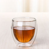 Double Wall Thermal Coffee Glass